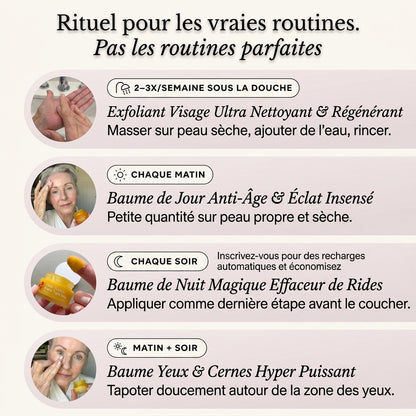 Le Système Anti-Âge Complet en 4 Étapes pour Peau Mature