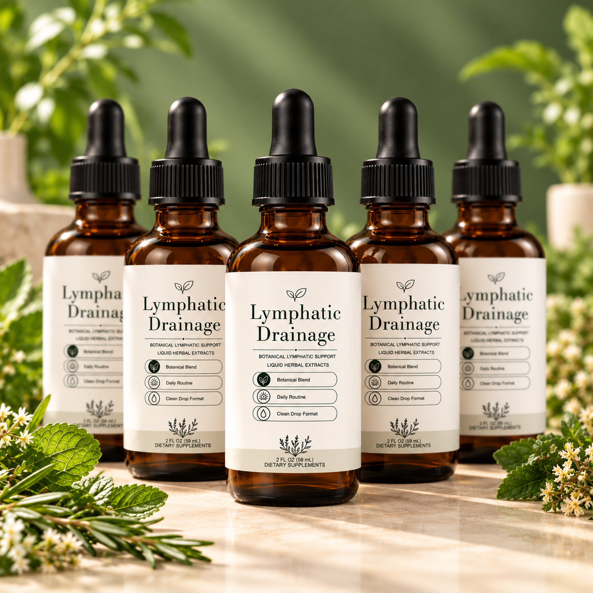 Gouttes de drainage lymphatique oxylora